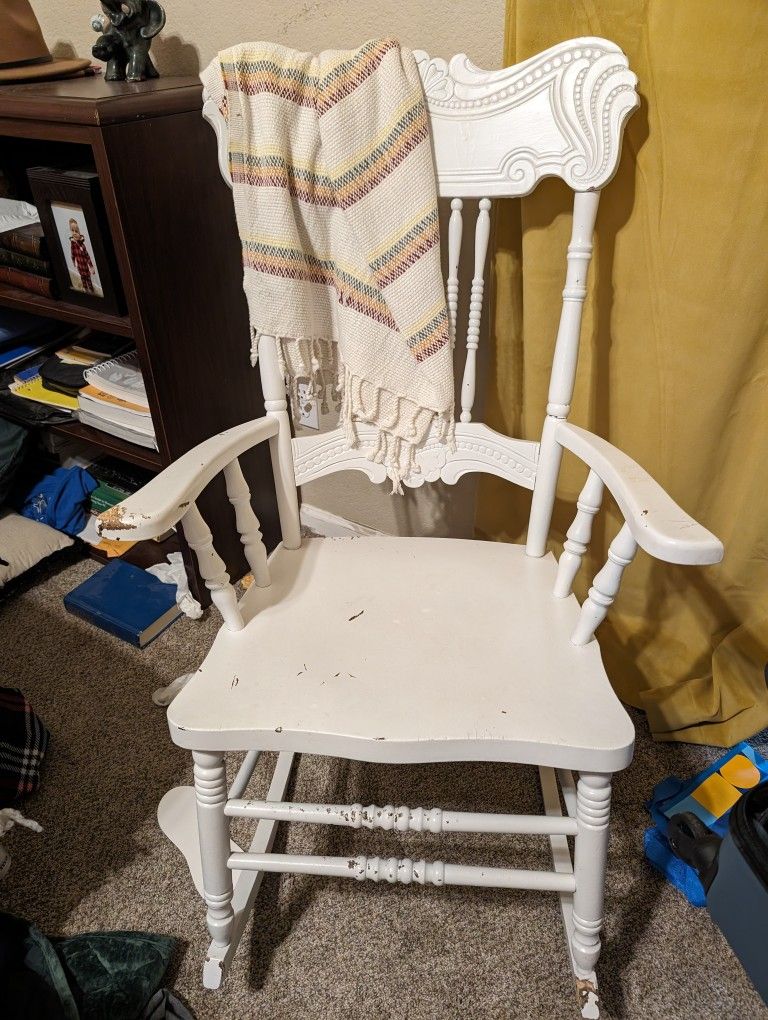 Mid century Oak Rocking Chair