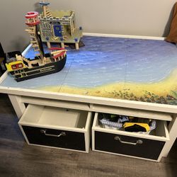 Children’s Play Table With Storage 