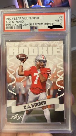 2022 LEAF MULTI-SPORT c.J. STROUD PSA 9
