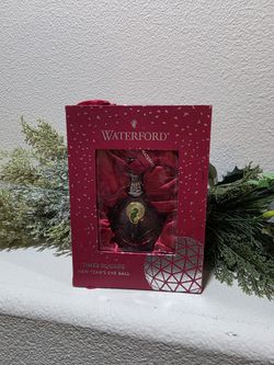 Waterford Crystal  Times Square Ball Ornament w/Box