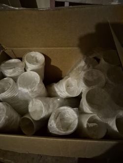 12 oz Starbucks paper cups