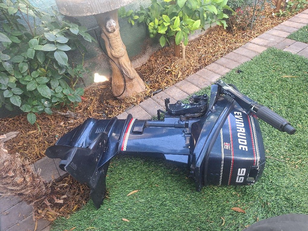 EVINRUDE 9.9 BOAT MOTOR