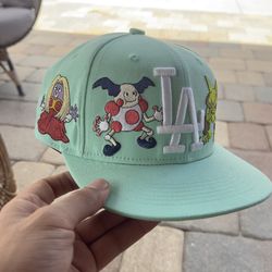 Custom Embroidered Pokémon LA Hat Sz 7 1/2