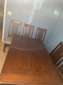 Table With 6 Chairs
