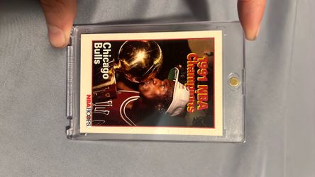 1991 nba championship Michael Jordan card