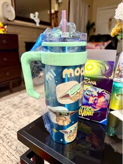 Grogu Baby Yoda Star Wars Oxxo Tumbler Cup New