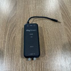 IK Multimedia iRig Stream SOLO audio interface