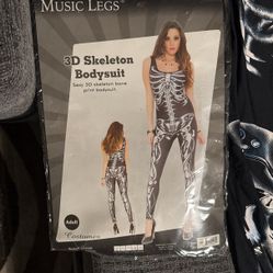 3D Skeleton Bodysuit- S
