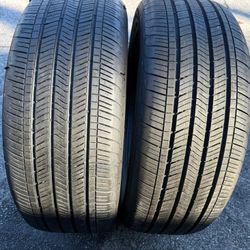 235 55 20 GoodYear Eagle Touring Set of 2 Used
