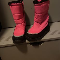 Girls Size 1 Snow Boots