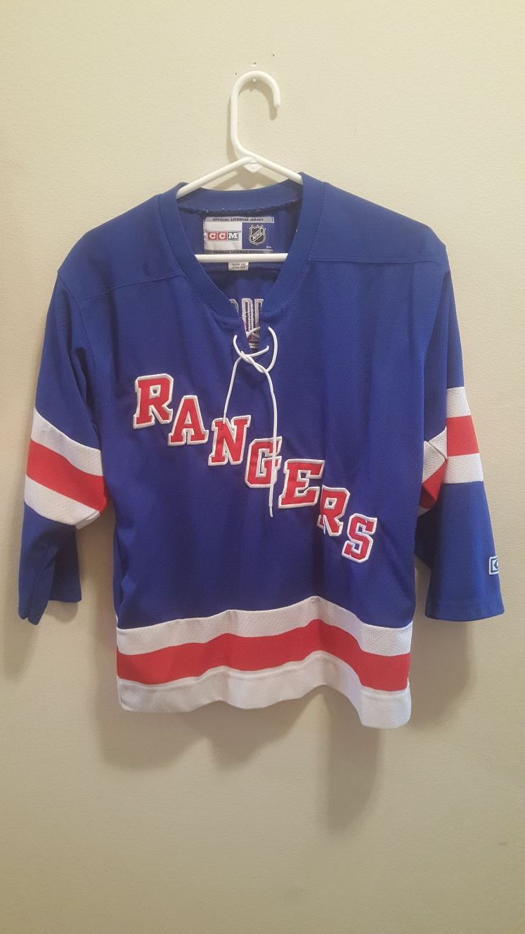 Official NHL Licensed Rangers Jersey