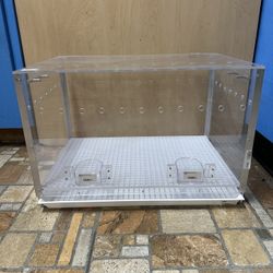Clear Bird Cage Carrier