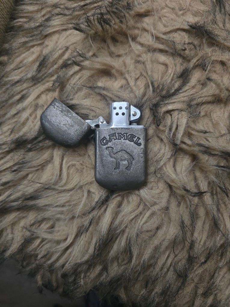 Rare Vintage Flip Top Camel Lighter