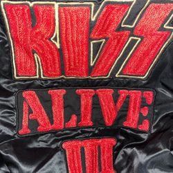 Kiss Band Bomber Jacket $150 Vintage 