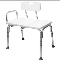 Shower Bench and Shower Chair For Elderly and Disabled with Height Adjustable...