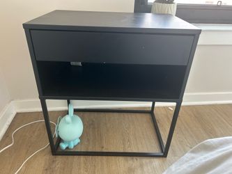 Ikea Black Side Table