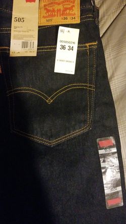 Levi's 505 regular fit brand new never worn