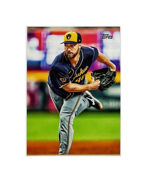 COLIN REA "TRUE PHOTO" IMAGE VARIATION SSP 2025 TOPPS #75, BREWERS