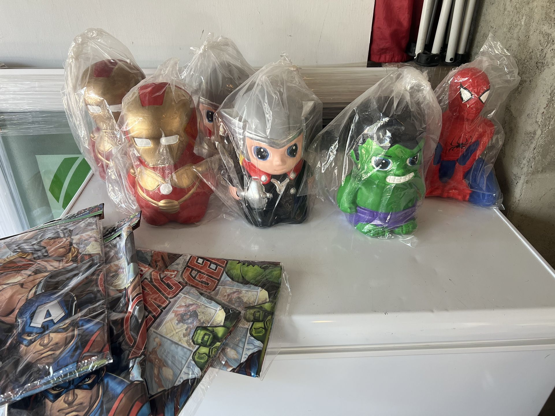 Avengers Party Piggy Banks