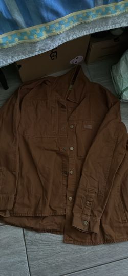 Brown marshland fishing longsleeve