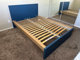 IKEA Full Bed Frame with Slatted Base