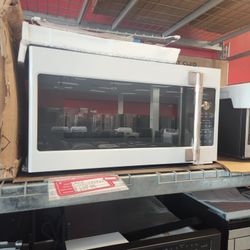 Amazing Cafe 30 Inch Over The Range Microwave Convection With Air Fry 1.7 Cu Ft 300 CFM