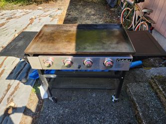 Cabelas flattop propane grill