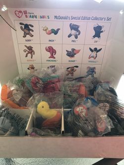 Never Opened 1993 Teenie Beanie Babies Collection Set 