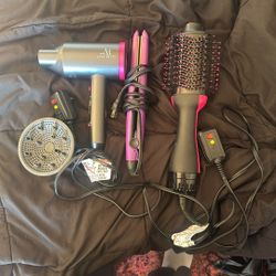 Hair Tools - Blow Dryer/Straightener/Blow Dry brush 