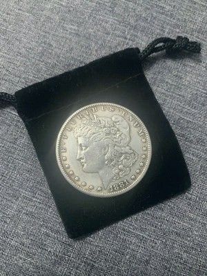 1881 CC Morgan Silver Dollar / Key-Date Great Condition
