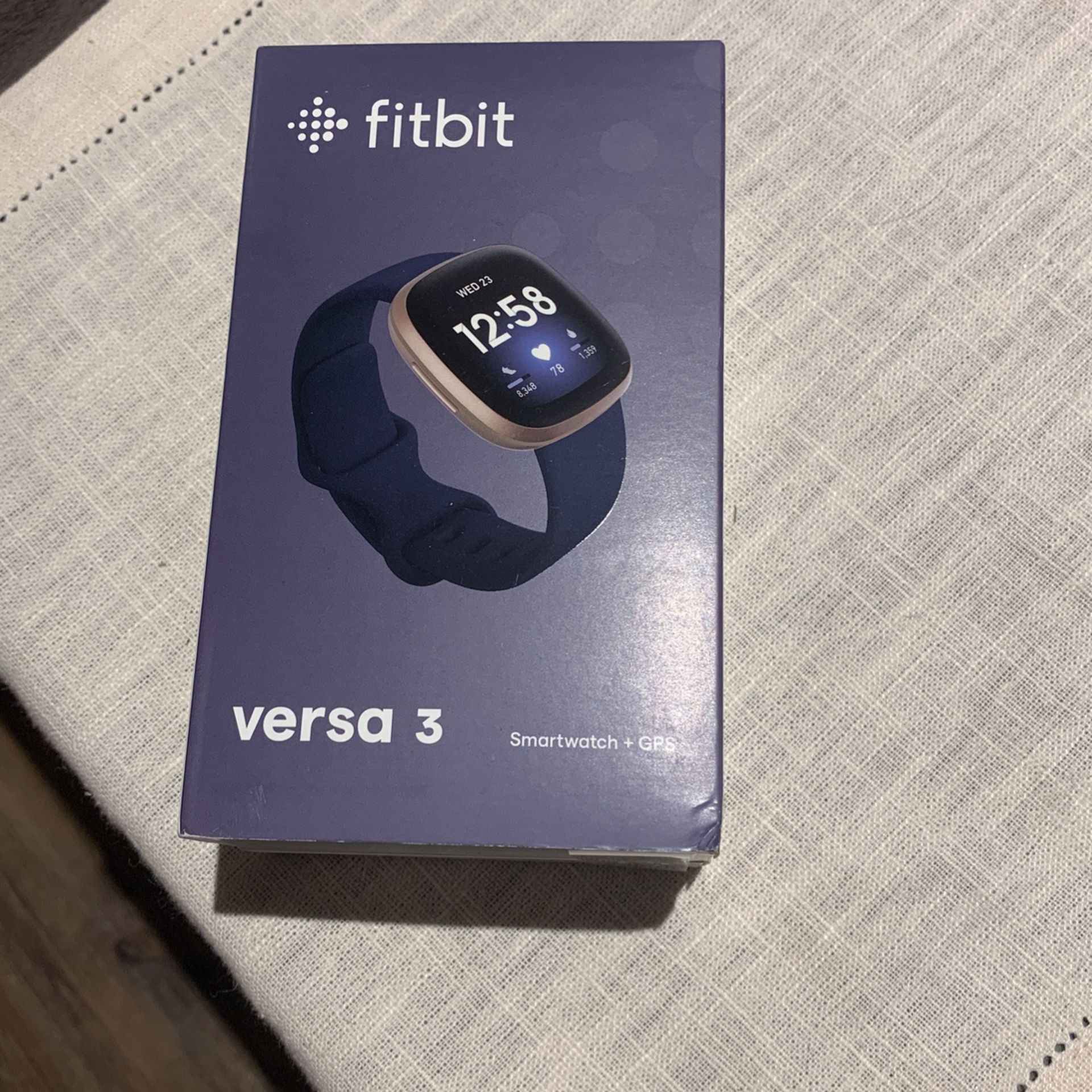 Brand New And Unopened Fitbit Versa 3