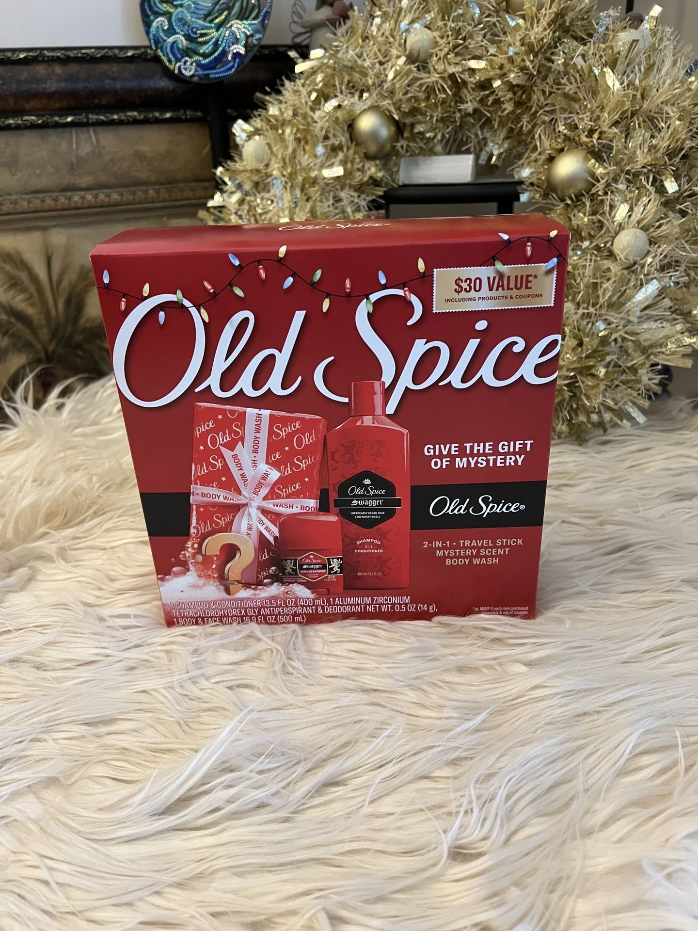 Men’s Old Spice Bath Collection 