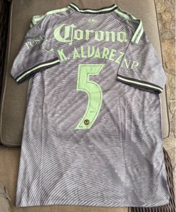 Adidas Club America 3rd grey jersey Kevin Alvarez