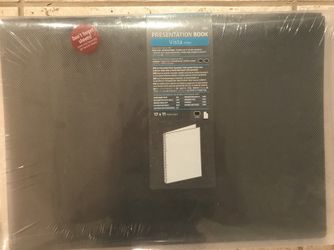 Presentation Book - Pina Zangaro Vista Onyx 17x11