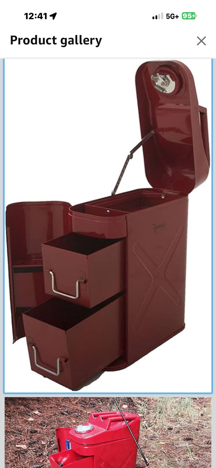 Tool Box  Color Red  
