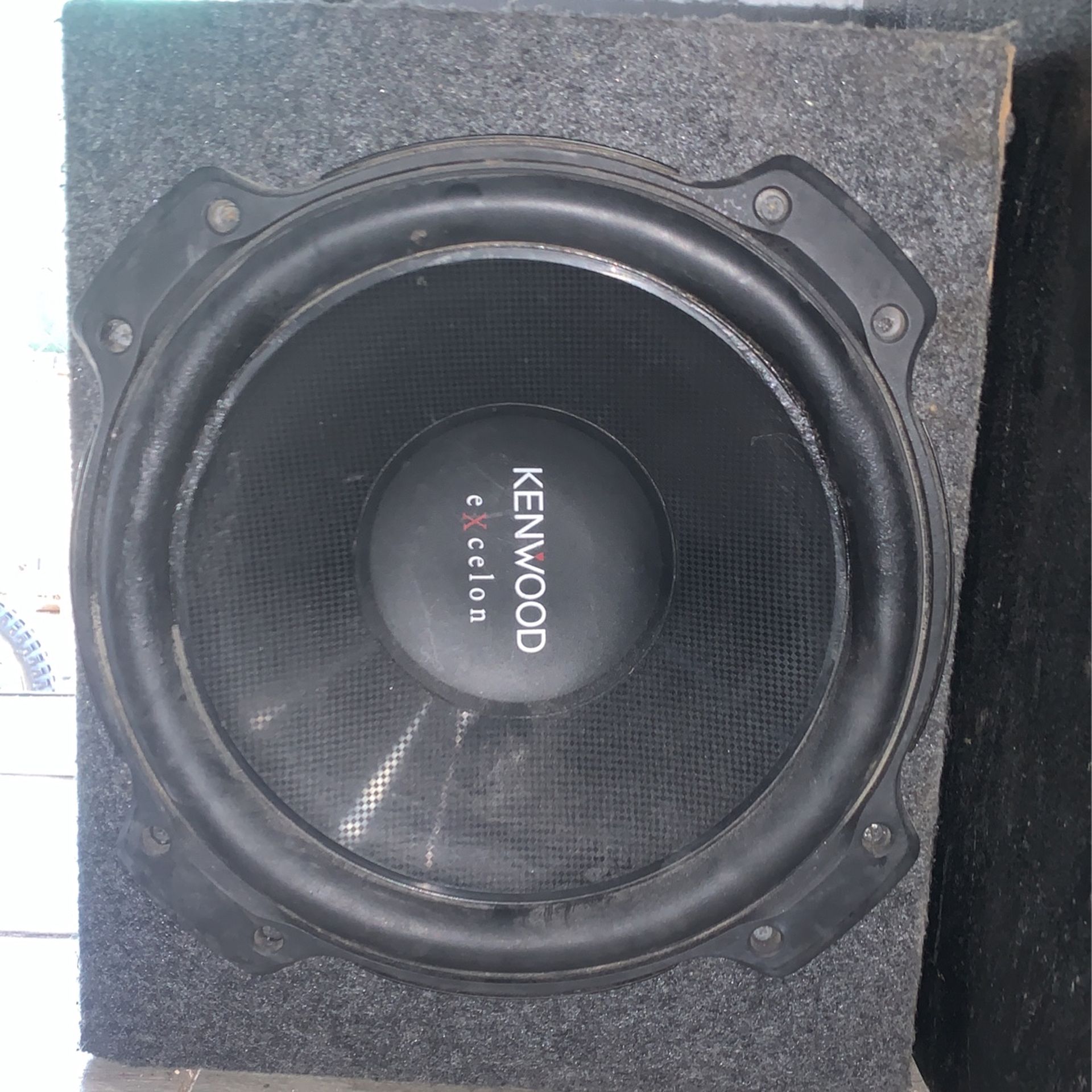 Kenwood Excelon 12in Subwoofer 