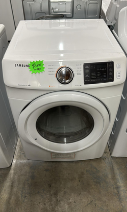 Samsung Front Load Dryer – Sensor Dry, White, Stackable