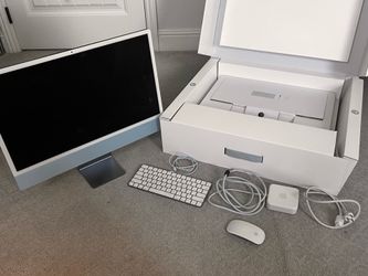 24-inch Apple Mac computer