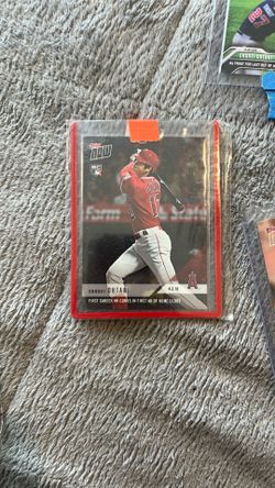 Shohei Ohtani Rookie card “First HR”