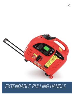 FUJI-MICRO 3700W Max/3200W Rated Generator Inverter Portable Camping Gasoline