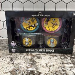Nightmare Before Christmas Mugs And Coasters 