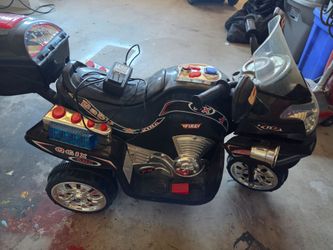 Kids Electric Ride-On Motorcycle Trike
