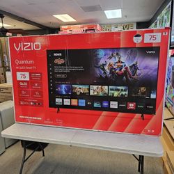 VIZIO 75 INCH QLED M SERIES TV'S IN STOCK M75Q6L4 VOICE SEARCH DOLBY VISION W/WARRANTY - PAYMENT PLANS