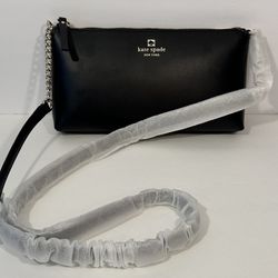 Kate Spade Declan Sawyer Street Black Crossbody Purse NWT