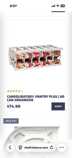 Can organizer