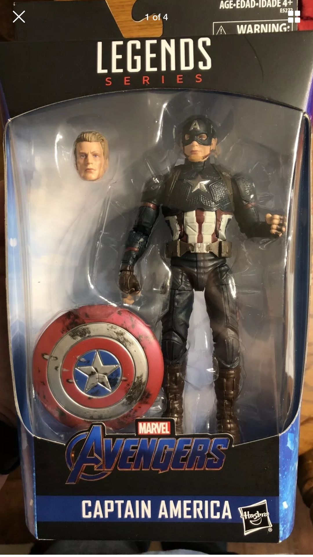 Marvel legends worthy captain America