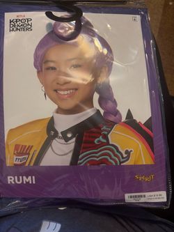Rumi purple wig KPOP