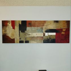 Acrylic Contemporary Painting 19" x 59"