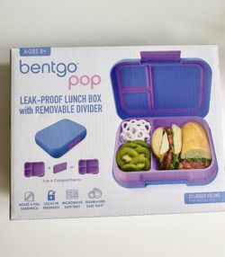 Bentgo Pop Kids Leak-Propf Lunch Box, Ages 8+