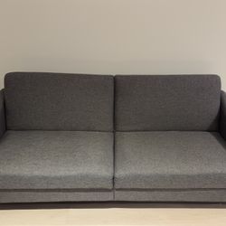 77” Grey Sleeper Sofa (Like Brand New)